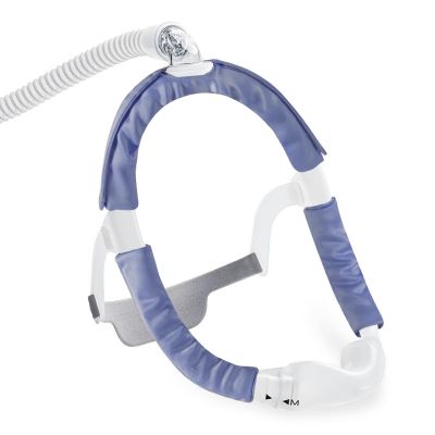 3 Pack Satin CPAP Strap Covers Soft, CPAP Hair Protector for Women, Universal and Comfort CPAP Mask Strap Covers Fit CPAP Dreamwear Headgear Strap for Reducing Red Marks and Hair Pulling (Blue-Purple)