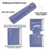 3 Pack Satin CPAP Strap Covers Soft, CPAP Hair Protector for Women, Universal and Comfort CPAP Mask Strap Covers Fit CPAP Dreamwear Headgear Strap for Reducing Red Marks and Hair Pulling (Blue-Purple) view 2