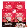 My Sweet Chickpea Dark Chocolate & Strawberry Flavor Covered Chickpeas Crunchy & Light Sweet Snack, Plant-Based Protein & Fiber, Vegan, Gluten Free, Resealable Bags, Wholesome Chocolate Chickpea Snacks (4x5oz). view 1