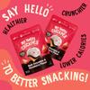My Sweet Chickpea Dark Chocolate & Strawberry Flavor Covered Chickpeas Crunchy & Light Sweet Snack, Plant-Based Protein & Fiber, Vegan, Gluten Free, Resealable Bags, Wholesome Chocolate Chickpea Snacks (4x5oz). view 2