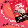 My Sweet Chickpea Dark Chocolate & Strawberry Flavor Covered Chickpeas Crunchy & Light Sweet Snack, Plant-Based Protein & Fiber, Vegan, Gluten Free, Resealable Bags, Wholesome Chocolate Chickpea Snacks (4x5oz). view 4