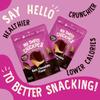 My Sweet Chickpea Dark Chocolate Flavor Covered Chickpeas Crunchy & Light Sweet Snack, Plant-Based Protein & Fiber, Vegan, Gluten Free, Resealable Bags, Wholesome Chocolate Chickpea Snacks (4x5oz). view 2