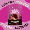 My Sweet Chickpea Dark Chocolate Flavor Covered Chickpeas Crunchy & Light Sweet Snack, Plant-Based Protein & Fiber, Vegan, Gluten Free, Resealable Bags, Wholesome Chocolate Chickpea Snacks (4x5oz). view 3