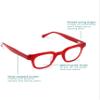 eyebobs - Source Material | Premium Reading Glasses for Men and Women | Square Frame for Average Faces, Vanilla Chop, 1.50 view 3