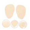 4 Pairs of Silicone Forefoot Cushions Thick PU Non-Slip High Heel Insoles Sweat-Absorbent and Pads for Women Half-Size Foot Pads view 3