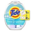 Tide PODS Free and Gentle Odor Refresh Laundry Detergent Packs, 45 Count, Hypoallergenic Laundry Detergent Pods view 1