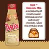 Twix Chocolate Milk - Packed with the flavors of crunchy cookie, delicious caramel and creamy chocolate. Pack of 12, 14 oz Bottles view 2