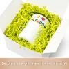 Wowxyz 1 LB Crinkle Cut Paper Shred Light Green Crinkle Shredded Paper for Gift Baskets - Gift Box Bag Filler - Confetti Stuffing for Birthday, Holiday Present Packaging Wrapping view 4