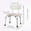 Cutout Elderly Bath Stool Shower Chair with Padded Seat for Adults Seniors Shower Bench Shower Seat Bathroom Bathtub Shower Stool Bathroom Chair view 2