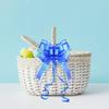 10PCS Iridescent Blue Gift Bow - Perfect Large Pull Bows for Gifts Wrapping, Man Present Decoration Birthdays Holiday and More(6 inches) view 4