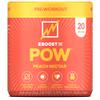 EBOOST POW Natural Pre Workout Powder - 20 Servings, Peach Nectar - Preworkout Energy Booster Gym Supplement Drink Mix for Men and Women - Performance, Joint Mobility Support - Gluten-Free
