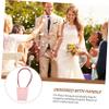 COHEALI 10pcs Kraft Paper Flower Bags Handle Bouquet Packing Bags for Weddings Valentine's Day and view 4