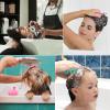 Oligei Scalp Massager 3 Pack, Shampoo Brush, Hair Scrubber for Exfoliation, Soft Silicone Brush for Hair Growth and Dandruff Removal view 4