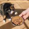 400 Pcs Bulk Pet Disposable Feeding Bowls Liner Cat Food Bowls Paper Liner Pets Disposable Feeding Bowl Small Paper Cat Plates for Small Dogs Cats Dish Bowl view 3
