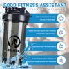 Believe in Bigfoot 1 18 Ounce Shaker Bottle Drink Mixer Leak-proof Pre Workout Protein Shakes Meal Replacement Shakes Bottles 500ML/18 Oz Black&-3&-3 view 2