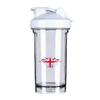 Britain British Flag 18 Ounce Shaker Bottle Drink Mixer Leak-proof Pre Workout Protein Shakes Meal Replacement Shakes Bottles 500ML/18 Oz White view 1