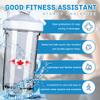 Canada Canadian Flag 18 Ounce Shaker Bottle Drink Mixer Leak-proof Pre Workout Protein Shakes Meal Replacement Shakes Bottles 500ML/18 Oz White&-3&-3&-3 view 2