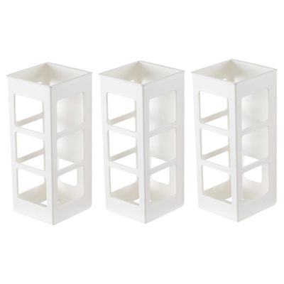 TINEASUR 3pcs Wall Mounted Hair Dryer Holder Styling Tool Organizer Multi-Functional Rack for Curling Blow Dryer Space-Saving Storage for Bathroom Salon Elegant Design