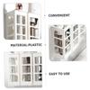 TINEASUR 3pcs Wall Mounted Hair Dryer Holder Styling Tool Organizer Multi-Functional Rack for Curling Blow Dryer Space-Saving Storage for Bathroom Salon Elegant Design view 2