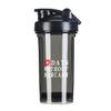 0 Days Without Sarcasm 2 18 Ounce Shaker Bottle Drink Mixer Leak-proof Pre Workout Protein Shakes Meal Replacement Shakes Bottles 500ML/18 Oz Black