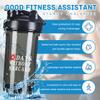 0 Days Without Sarcasm 2 18 Ounce Shaker Bottle Drink Mixer Leak-proof Pre Workout Protein Shakes Meal Replacement Shakes Bottles 500ML/18 Oz Black view 2