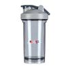 America Cuba Flag 18 Ounce Shaker Bottle Drink Mixer Leak-proof Pre Workout Protein Shakes Meal Replacement Shakes Bottles 500ML/18 Oz Gray view 1