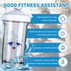 Belizean Flag 18 Ounce Shaker Bottle Drink Mixer Leak-proof Pre Workout Protein Shakes Meal Replacement Shakes Bottles 500ML/18 Oz White&-3&-3&-3 view 2