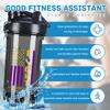 Breast Cancer Warrior Support Squad Bladder Cancer Awareness 18 Ounce Shaker Bottle Drink Mixer Leak-proof Pre Workout Protein Shakes Meal Replacement Shakes Bottles 500ML/18 Oz Black view 2