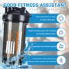 Breast Cancer Warrior Support Squad Skin Cancer Awareness 18 Ounce Shaker Bottle Drink Mixer Leak-proof Pre Workout Protein Shakes Meal Replacement Shakes Bottles 500ML/18 Oz Black&-3 view 2