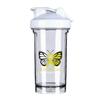 Butterfly Sarcoma Cancer Awareness 18 Ounce Shaker Bottle Drink Mixer Leak-proof Pre Workout Protein Shakes Meal Replacement Shakes Bottles 500ML/18 Oz White&-3&-3&-3 view 1