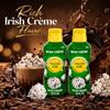 Irish Creme Liquid Coffee Creamer.- Pack of Two (2) 32 fl oz Bottles of Smooth & Creamy Delightful Coffee Creamer with Candy Freezer Mini Metal Shovel Spoons (Irish Creme) Shovel Spoons view 2