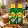 Irish Creme Liquid Coffee Creamer.- Pack of Two (2) 32 fl oz Bottles of Smooth & Creamy Delightful Coffee Creamer with Candy Freezer Mini Metal Shovel Spoons (Irish Creme) Shovel Spoons view 3