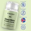 Codex Labs BIA Eczema Probiotic 30 Capsules | Synbiotic for Eczema-Prone Skin with Clinically Proven Probiotics & Prebiotic Blueberry | Gut-Skin Barrier & Immune Support | 30-Day Supply view 2