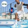 2PCS Patella Knee Support Strap, Silicone Patella Knee Braces Tendon Stabilizer Band Elastic Brace with Portable Bag for Basketball Running (Green) view 4