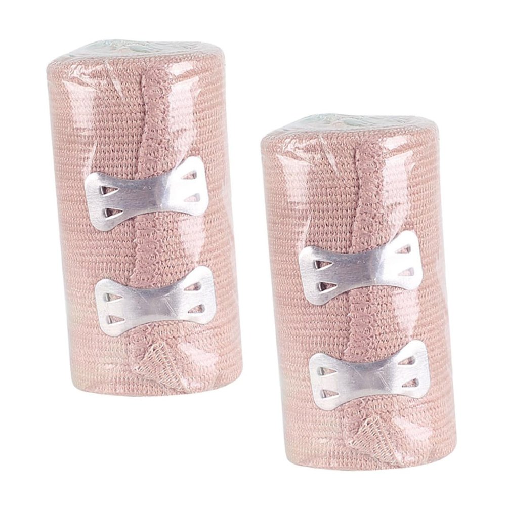 WHAMVOX 2pcs Elastic Bandage Wrap Sports Wrap for Outdoor Activities Absorbent Body Protector