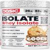 Basic Whey Protein Isolate, 26g Protein, 0g Fat, Gluten-Free, RBST-Free, Rapid Absorption, 110 Calories view 1