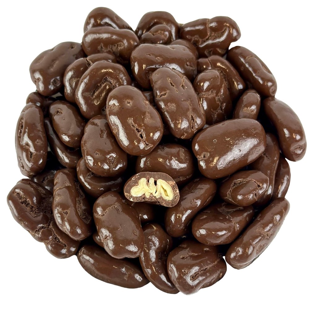 Sugar-Free Milk Chocolate Covered Pecans, 1 Pound