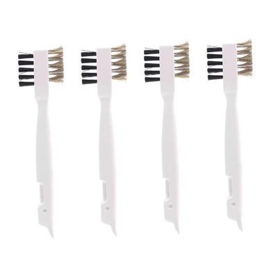 UTHCLO 4pcs Gas Stove Cleaning Brush Wire Brush for Pots Pans Cooktops Deep Cleaning Crevice Tool for Kitchen and Scrubbing