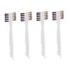 UTHCLO 4pcs Gas Stove Cleaning Brush Wire Brush for Pots Pans Cooktops Deep Cleaning Crevice Tool for Kitchen and Scrubbing view 1