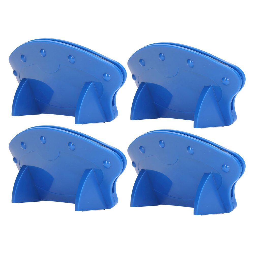 evhooe Pack of 4 Plastic Pocker Card Holders for 15 Cards, Nonslip, HandsFree Card Holders for Playing
