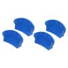 evhooe Pack of 4 Plastic Pocker Card Holders for 15 Cards, Nonslip, HandsFree Card Holders for Playing view 3