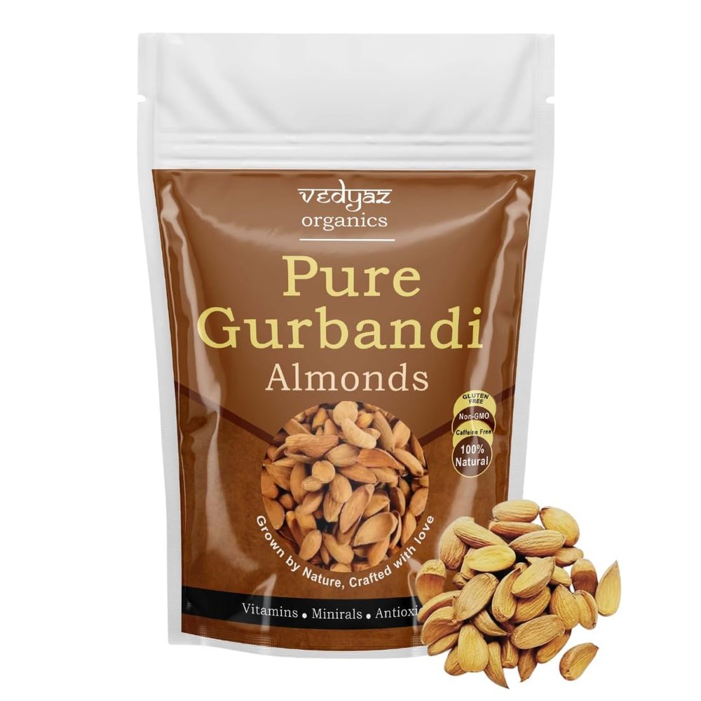 100% Pure Afghan Gurbandi Badam -Raw,500 Gm