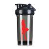 Pole Dancer Stripper 18 Ounce Shaker Bottle Drink Mixer Leak-proof Pre Workout Protein Shakes Meal Replacement Shakes Bottles 500ML/18 Oz Black view 1