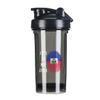 IT'S In My DNA Haitian 18 Ounce Shaker Bottle Drink Mixer Leak-proof Pre Workout Protein Shakes Meal Replacement Shakes Bottles 500ML/18 Oz Black view 1