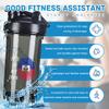 IT'S In My DNA Haitian 18 Ounce Shaker Bottle Drink Mixer Leak-proof Pre Workout Protein Shakes Meal Replacement Shakes Bottles 500ML/18 Oz Black view 2