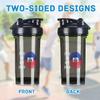 IT'S In My DNA Haitian 18 Ounce Shaker Bottle Drink Mixer Leak-proof Pre Workout Protein Shakes Meal Replacement Shakes Bottles 500ML/18 Oz Black view 3