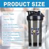 Custom Shaker Bottle 18 Oz for Men and Women, Personalized Protein Shaker Bottle with Logo, Text or Picture, Shaker Bottle for Protein Shakes and Pre/Post Workout, Custom Gifts view 4