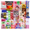Asian Mystery Japanese Korean Snack Assortment Box, 40 Pieces, Includes Full Sized Items | Variety Pack of Best Tasting Snacks and Candies from Korea and Japan view 1