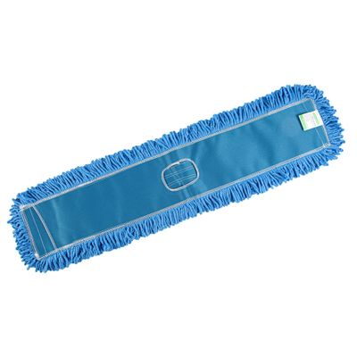 Restaurantware-MOP HEAD ONLY: Clean Tek Professional 35.83 x 5 Inch Dry Mop Head, 1 For Dusting - Frame And Handle Sold Separately, Reusable, Microfiber, For Home