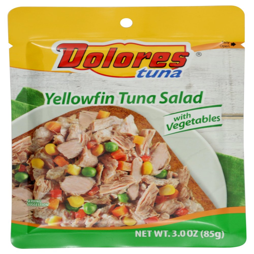 Dolores, Yellowfin Tuna Salad With Vegetable, 3 Ounce